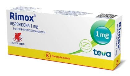 Rimox 1 mg x 30 comprimidos recubiertos LABORATORIO CHILE